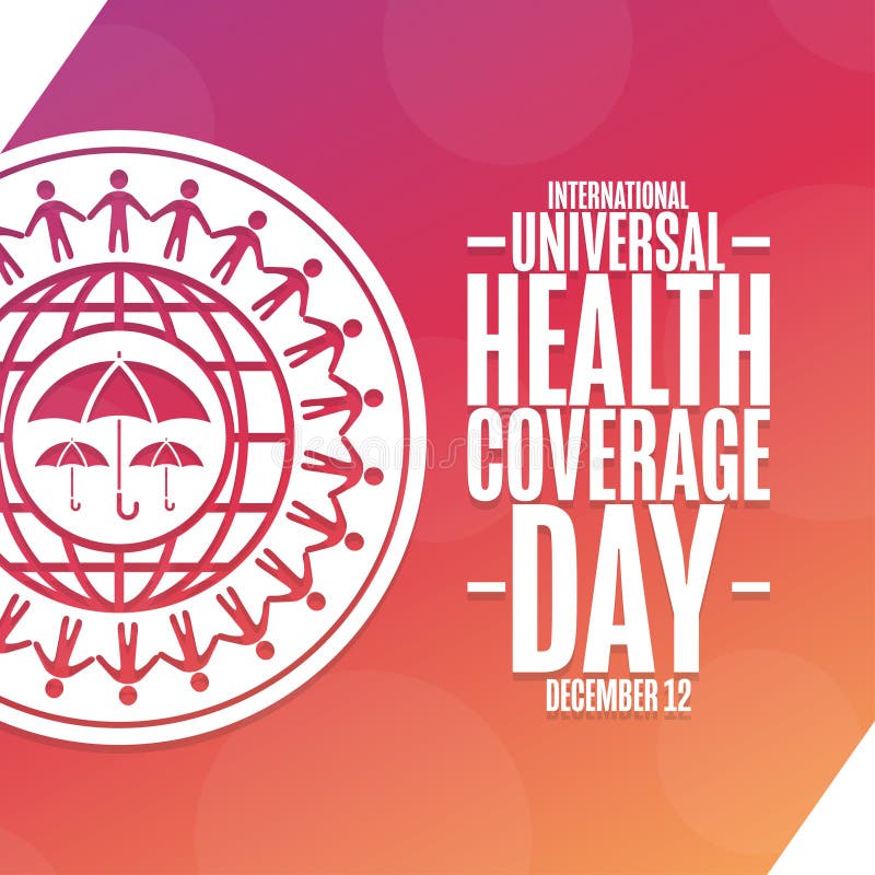 December is Universal Human Rights Month. Holiday Concept. Template for