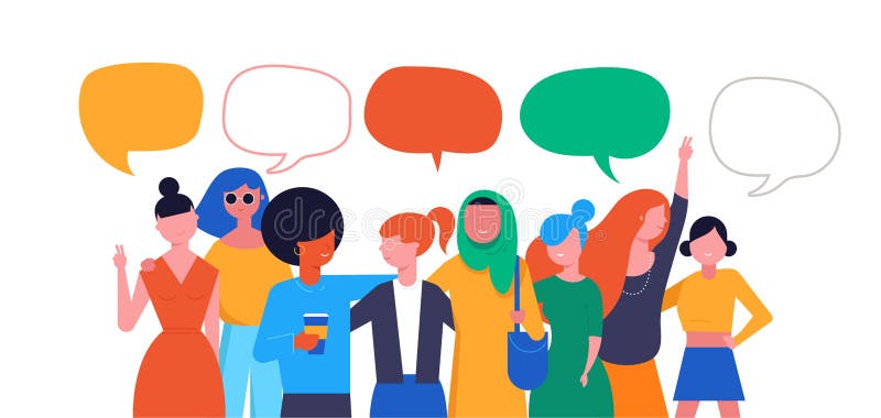 International Women s Day. Vector illustration, card, poster, flyer and banner. stock illustration International Women s Day. Vector illustration, card, poster, flyer and banner. stock illustration