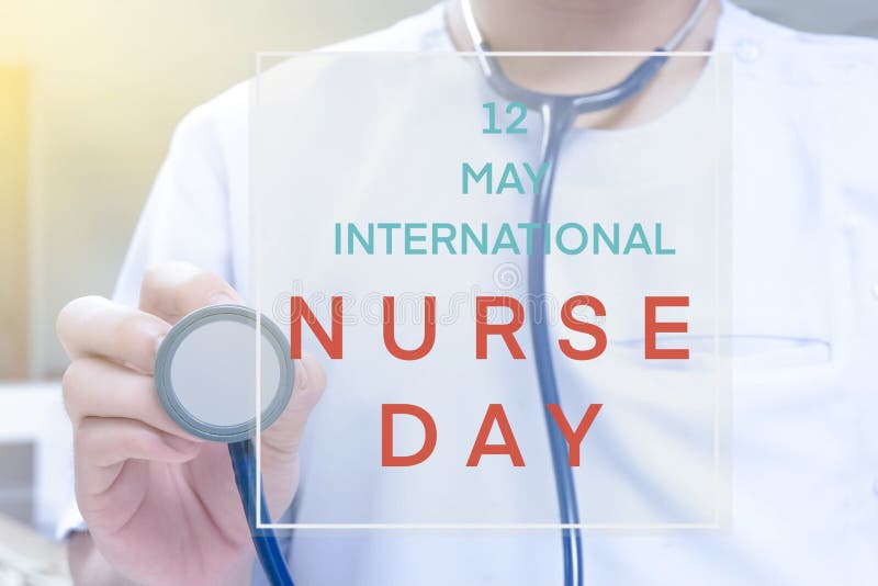 Internationaler Krankenschwestertag stockbilder Internationaler Krankenschwestertag stockbilder