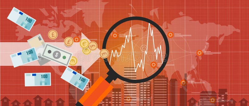 Internazionale Globale Del Mondo Di Crescita Di Scambio Di Soldi Di