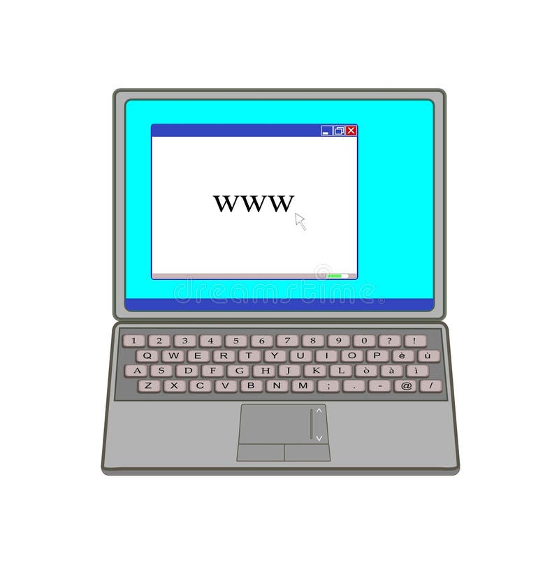 Internet vector illustration