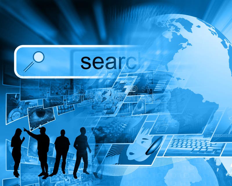 Internet abstraction royalty free stock photography