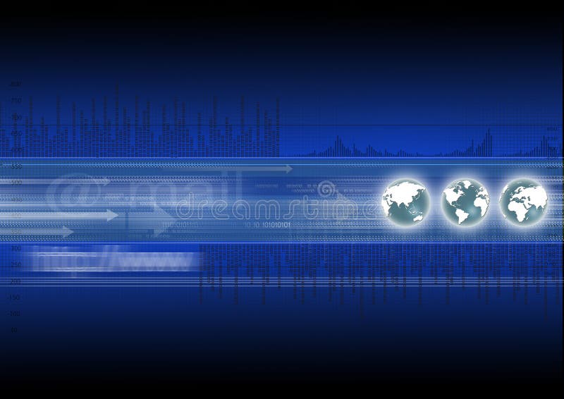 Internet concept royalty free illustration