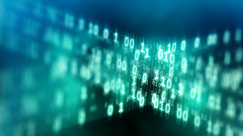 Internet data code concept vector illustration