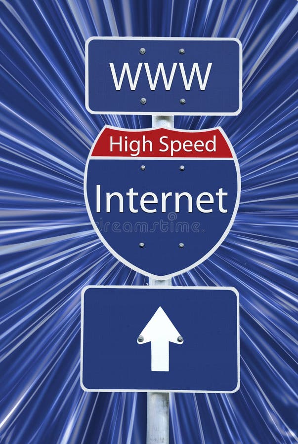 Internet de alta velocidad - camino de recortes incluido Internet de alta velocidad - camino de recortes incluido