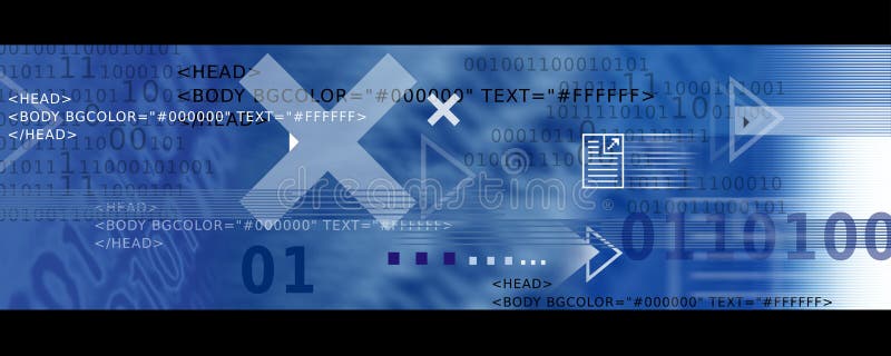 internet för bild för symboler för html för pilbanerkod stock illustrationer internet för bild för symboler för html för pilbanerkod stock illustrationer