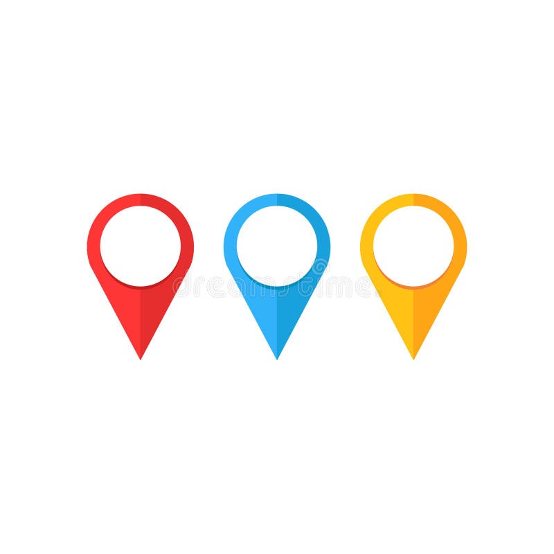 Internet ,Location icon. Maps pin. Location pin. Pin icon vector. Location map icon,navigator,marker vector. Web and mobile apps design. Colored icons