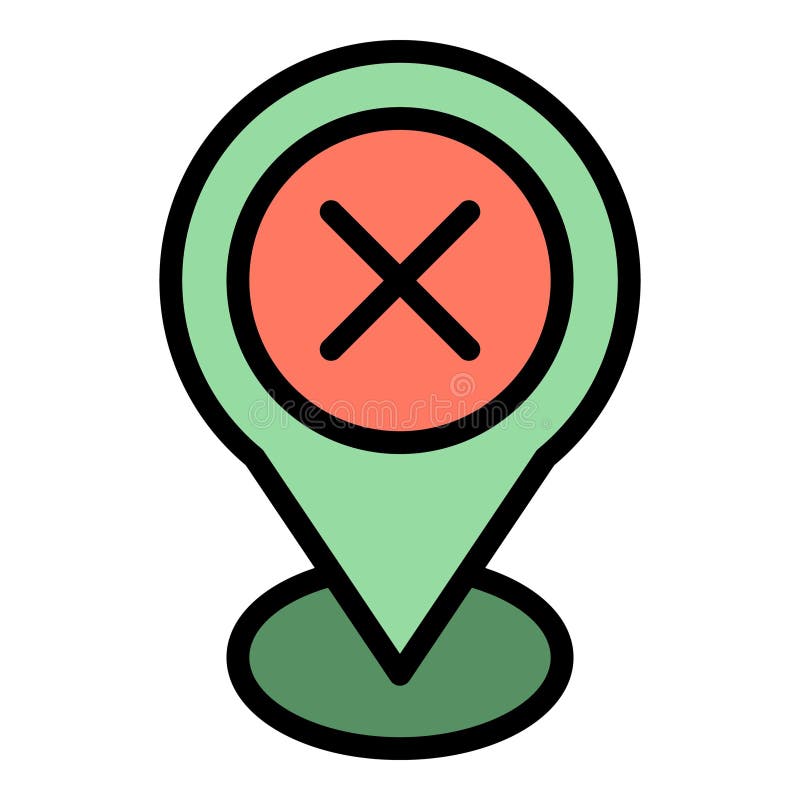 Internet location icon vector flat vector illustration