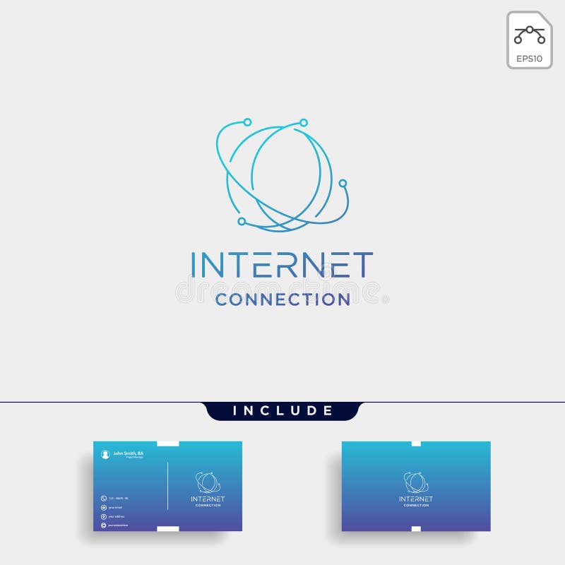 INTERNET LOGO SIMPLE LINE browser symbol icon sign vector illustration