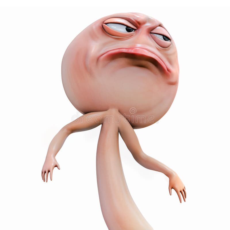 Internet Meme What Have You Done Rage Face 3d Illustration Stock Photo -  Download Image Now - iStock