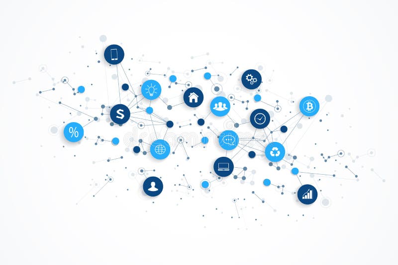 Internet rzeczy IoT i sieć związku pojęcia projekta wektor Mądrze cyfrowy pojęcie royalty ilustracja Internet rzeczy IoT i sieć związku pojęcia projekta wektor Mądrze cyfrowy pojęcie royalty ilustracja