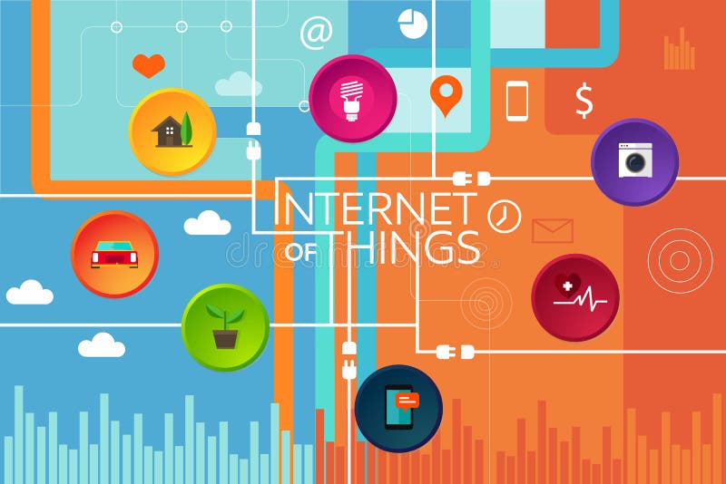 internet rzeczy rzecz ilustracji internet rzeczy rzecz ilustracji