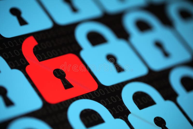 Internet security royalty free stock image