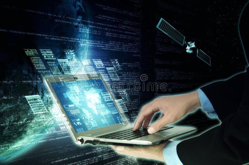 Internet programming technology concept stock image image of