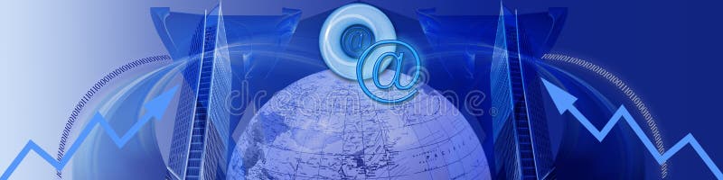 Internet und zunehmenerfolg lizenzfreie abbildung Internet und zunehmenerfolg lizenzfreie abbildung