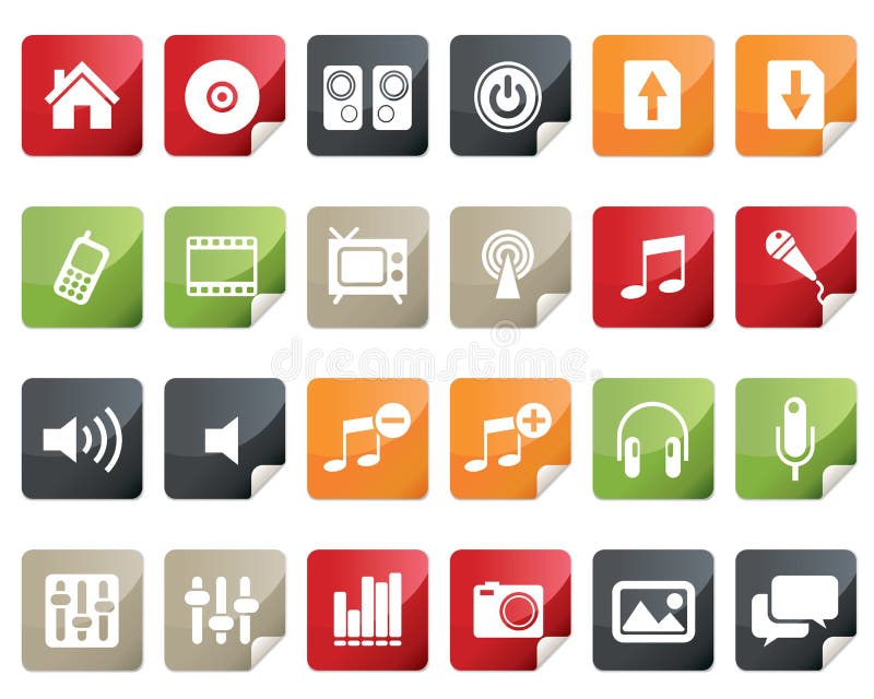 Internet y conjunto en línea del icono de las compras. Etiqueta y laboratorio libre illustration Internet y conjunto en línea del icono de las compras. Etiqueta y laboratorio libre illustration