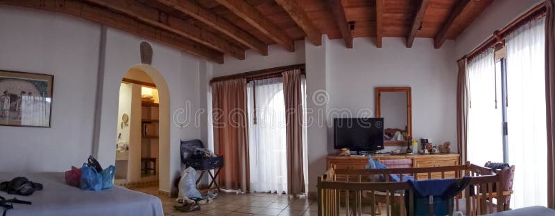 Interni di una casa, Città del Messico, Messico fotografia stock libera da diritti Interni di una casa, Città del Messico, Messico fotografia stock libera da diritti