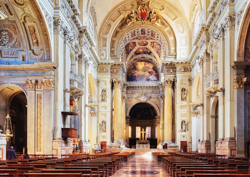 Cattedrale Di Bologna Veduta in Un Panorama Della CIT Fotografia Stock