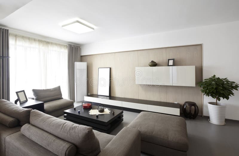 Interno domestico elegante e comodo immagini stock Interno domestico elegante e comodo immagini stock