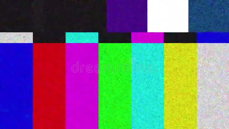 Interruptor vintage ao desligar a televisão. textura de ruído estático. deslocamento preto e branco monocromático