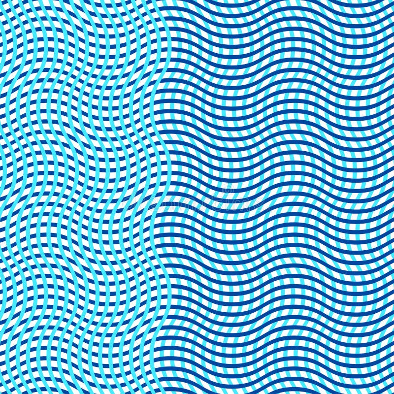 Blue Criss Cross Net Pattern Line on White Background . Vector ...