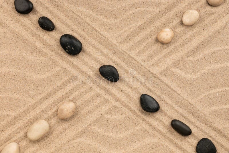 intersection-of-two-lines-consisting-of-stones-stock-image-image-of