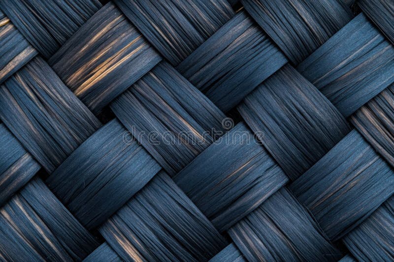 Intertwined threads form a unique abstract tapestry background with dark silhouettes royalty free stock photography