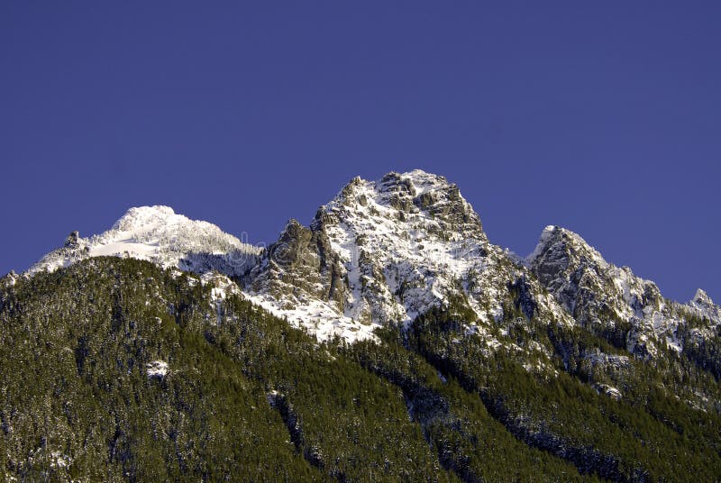 The Cascade Mountain Range on the Cascade Loop, WA. The Cascade Mountain Range on the Cascade Loop, WA