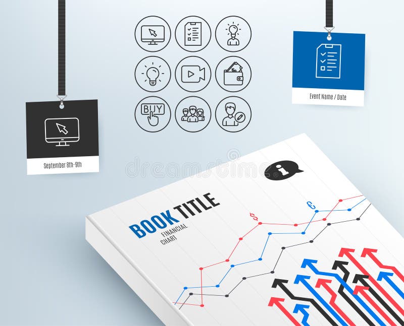 Interview, Wallet and Video camera icons. Internet, Teamwork and Education signs. royalty free illustration