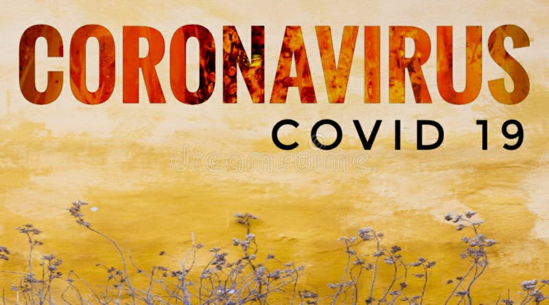 Intestazione allarme focolaio del virus corona covid19