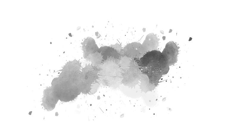 Intricate Abstract Brush Stroke Texture Patterns royalty free illustration