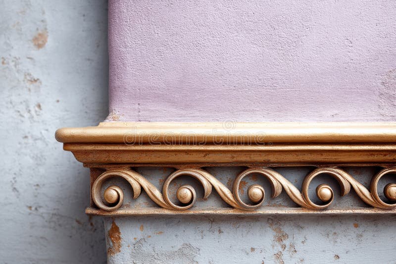 Intricate brass details with colorful backdrop providing ample copy space for creative content royalty free stock photos