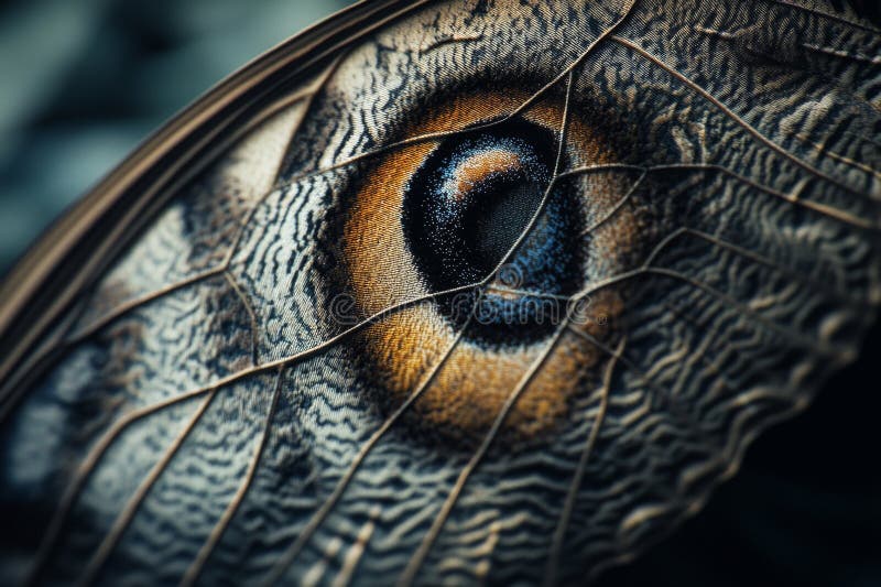 Intricate Butterfly Wing Patterns royalty free illustration