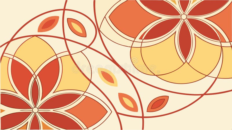 Intricate geometric mandala pattern abstract design art vector design Generative AI stock illustration