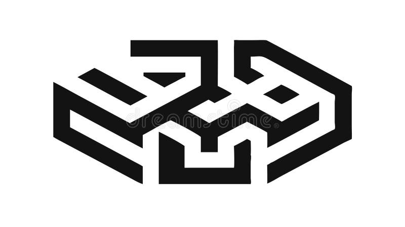 Intricate Maze Labyrinth Icon: Challenge Problem Solving, vector design Generative AI vector illustration