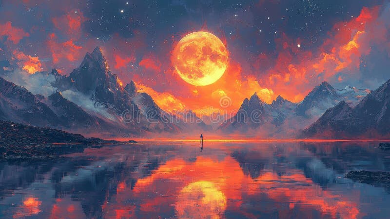 Intricate mirror reflections displaying enchanting realms and dreamlike vistas, offering glimpses of vibrant alternate