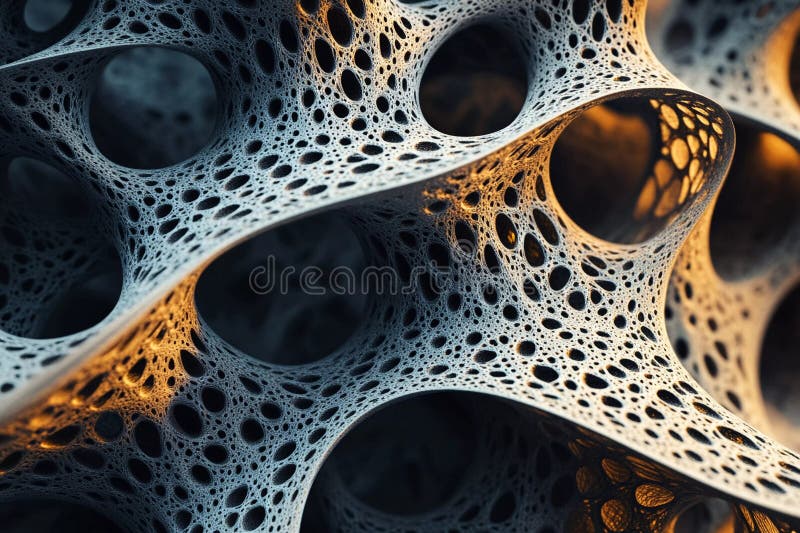 Intricate Patterns Create a Mesmerizing Abstract Background in Soft Hues Generative AI stock illustration