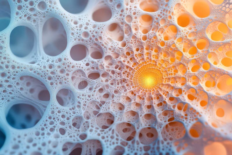Intricate Patterns on Pastel Canvas stock illustration