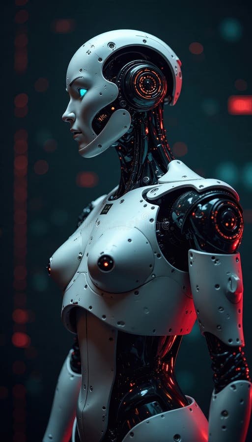 Intricate robot arm backdrop, engineers debate technical specs , collaboration, detail, line vector illustration