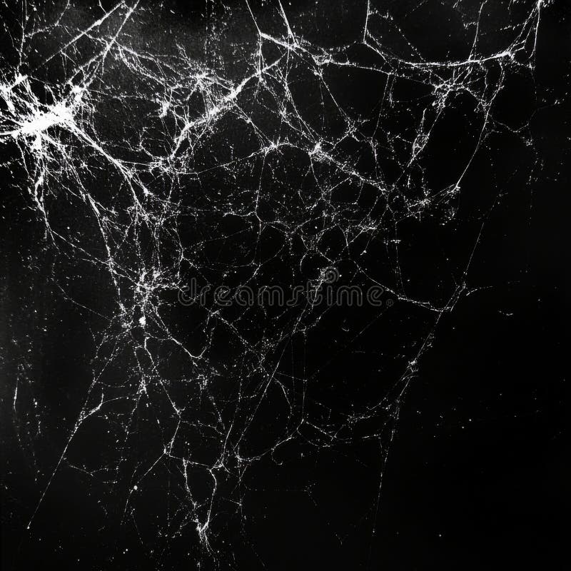 Intricate spider web on black background highlighting delicate patterns royalty free stock photos