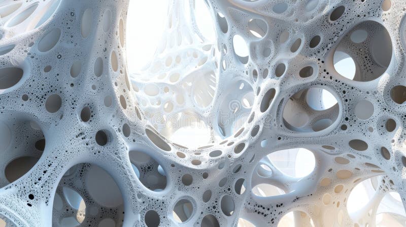 An intricate system of geometric shapes forms a serene and balanced interpretation of the abstract concept of wind royalty free stock images