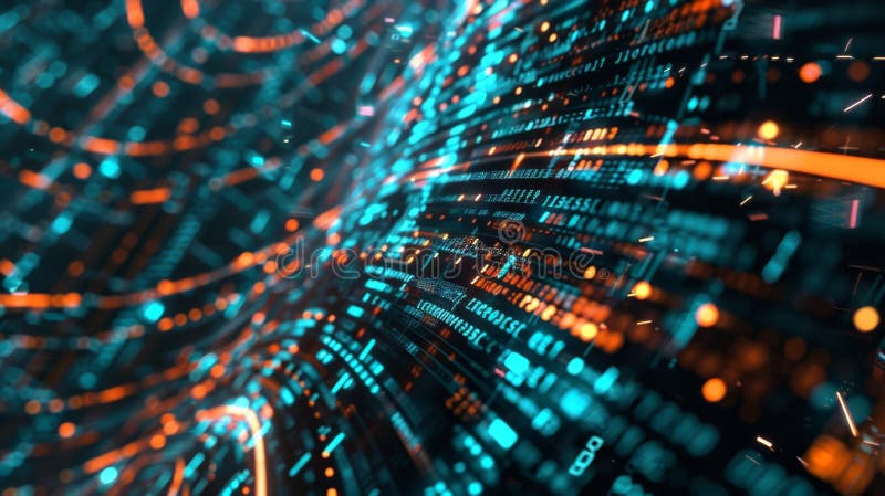 An intricate system of redundancy and data replication to safeguard historical data from natural disasters or royalty free stock photo