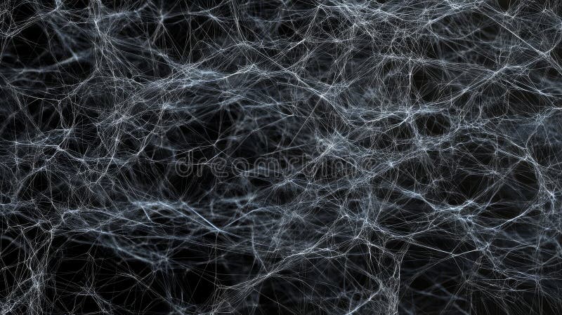 Intricate technology background featuring a web of internet innovations and data complexity in 3d royalty free illustration