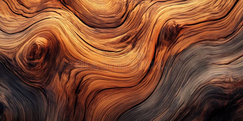 Intricate Wood Grain Texture A Stunning Natural Background stock illustration