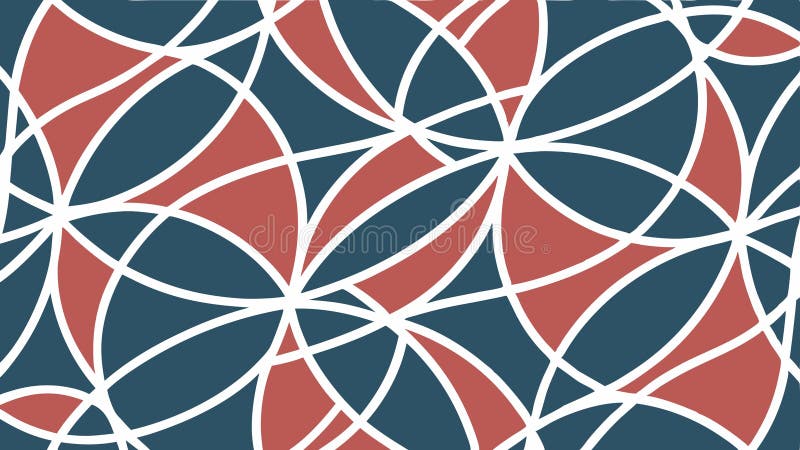 Intrikera abstrakt mosaik geometrisk mönstervektordesign Generativ AI stock illustrationer