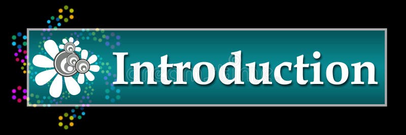 Introduction Dark Colorful Neon Horizontal Stock Introduction Dark Colorful Neon Horizontal Stock
