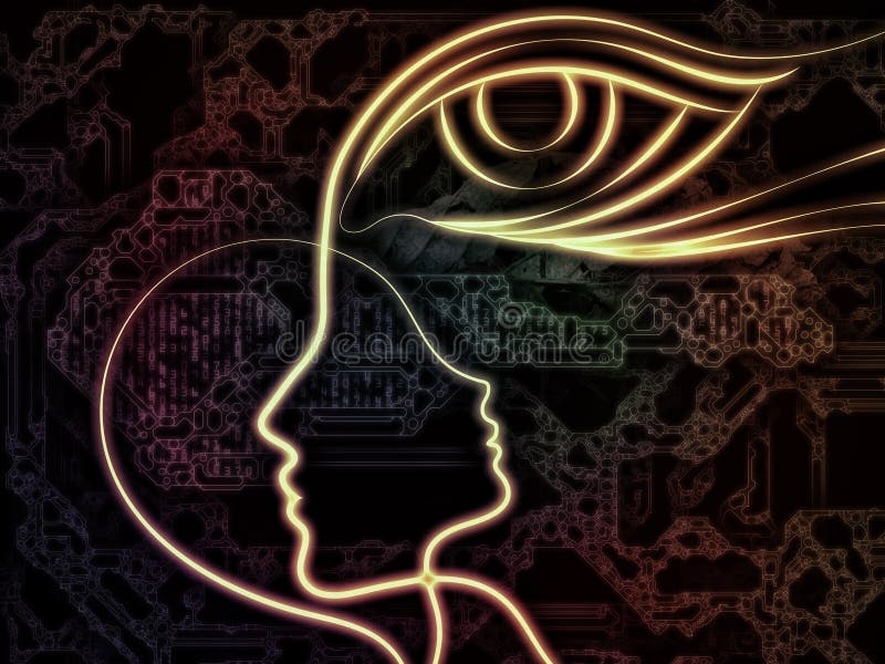 intuition ilustração royalty free intuition ilustração royalty free