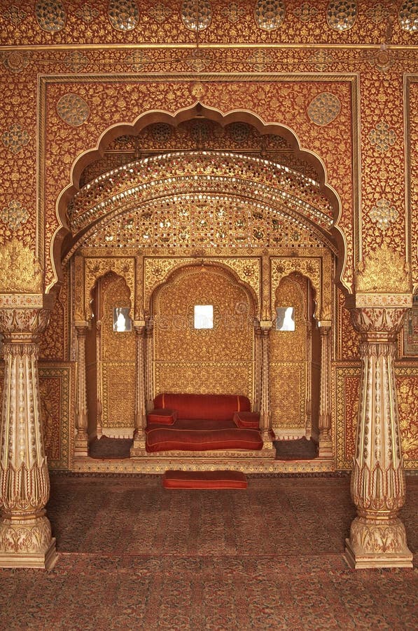 Intérieur d'un palais indien
