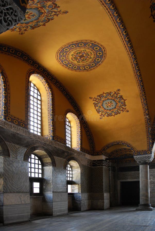 Intérieur de Hagia Sophia