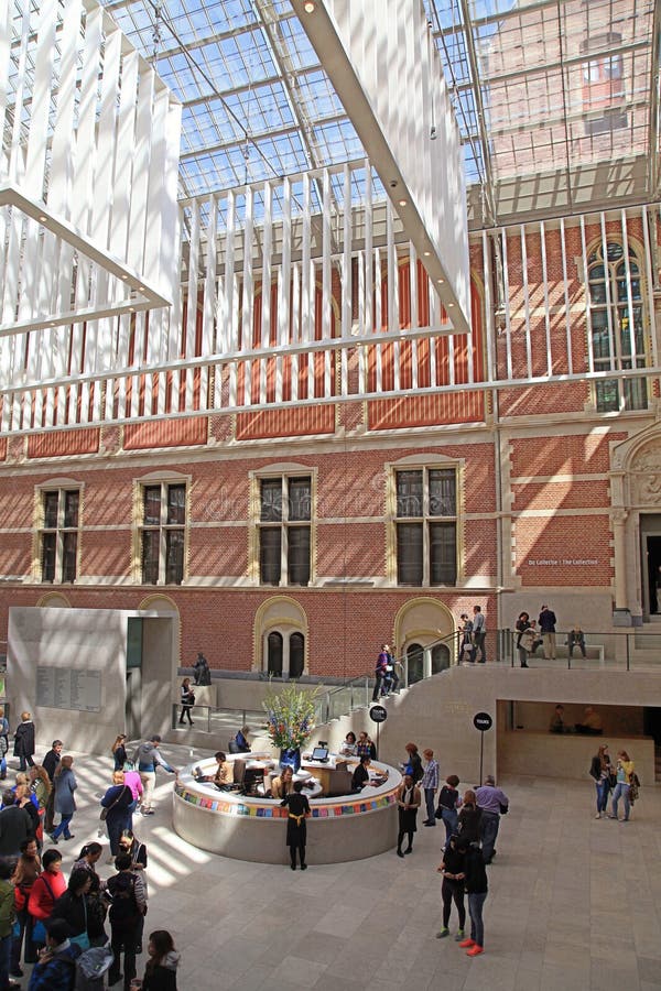 Intérieur de Hall du Musée National Rijksmuseum, Amsterdam image stock Intérieur de Hall du Musée National Rijksmuseum, Amsterdam image stock